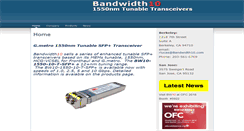 Desktop Screenshot of bandwidth10.com